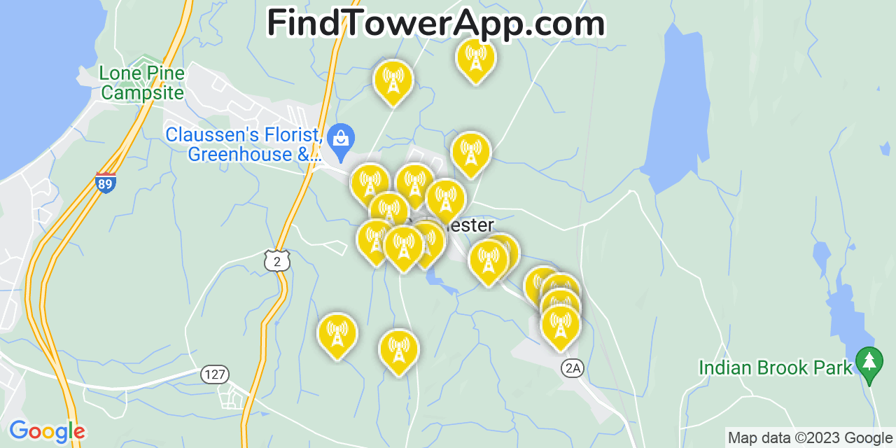 Verizon 4G/5G cell tower coverage map Colchester, Vermont