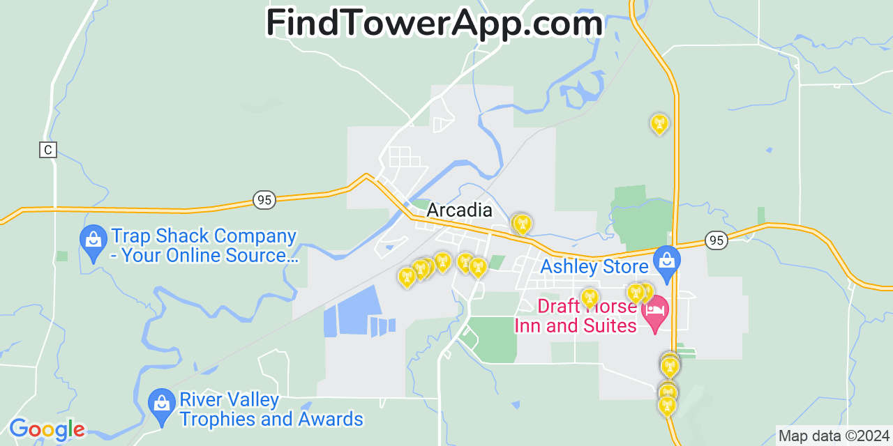 T-Mobile 4G/5G cell tower coverage map Arcadia, Wisconsin