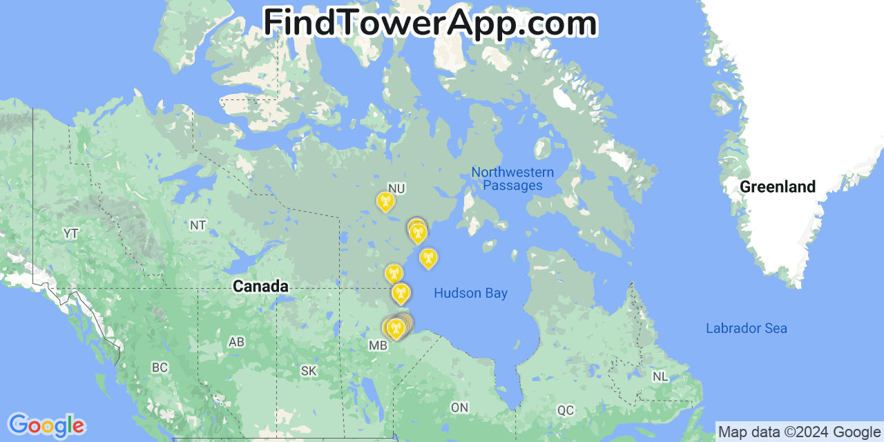 AT&T 4G/5G cell tower coverage map Fullerton, Pennsylvania