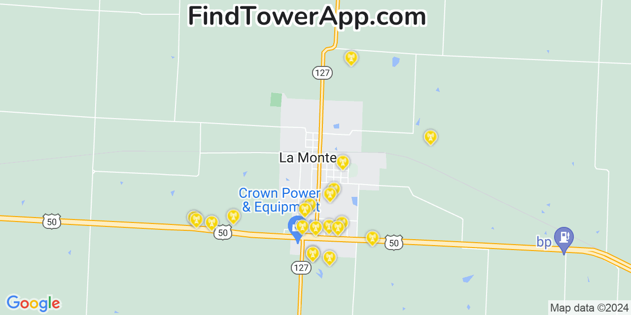 T-Mobile 4G/5G cell tower coverage map La Monte, Missouri