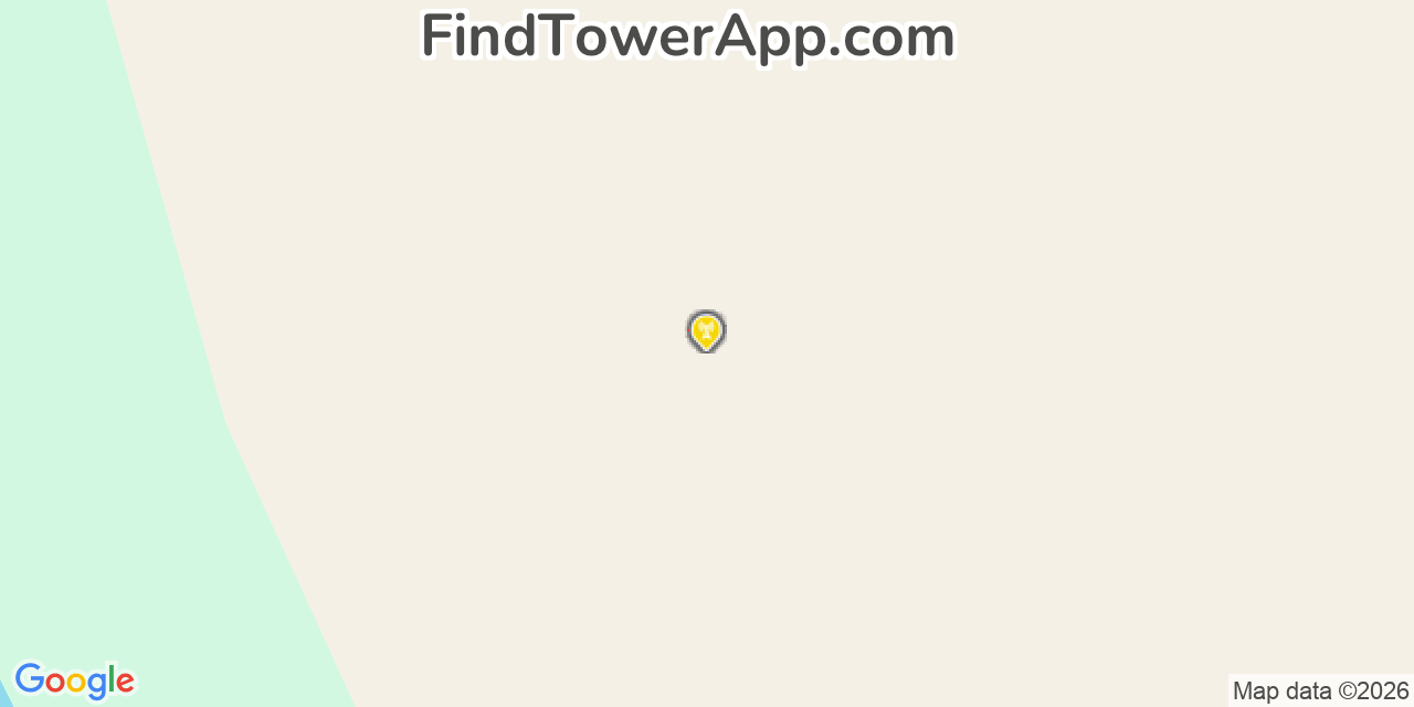 Map showing the 20 primary cell tower locations detected in Sand Point, Alaska from AT&T, Verizon, and T-Mobile networks